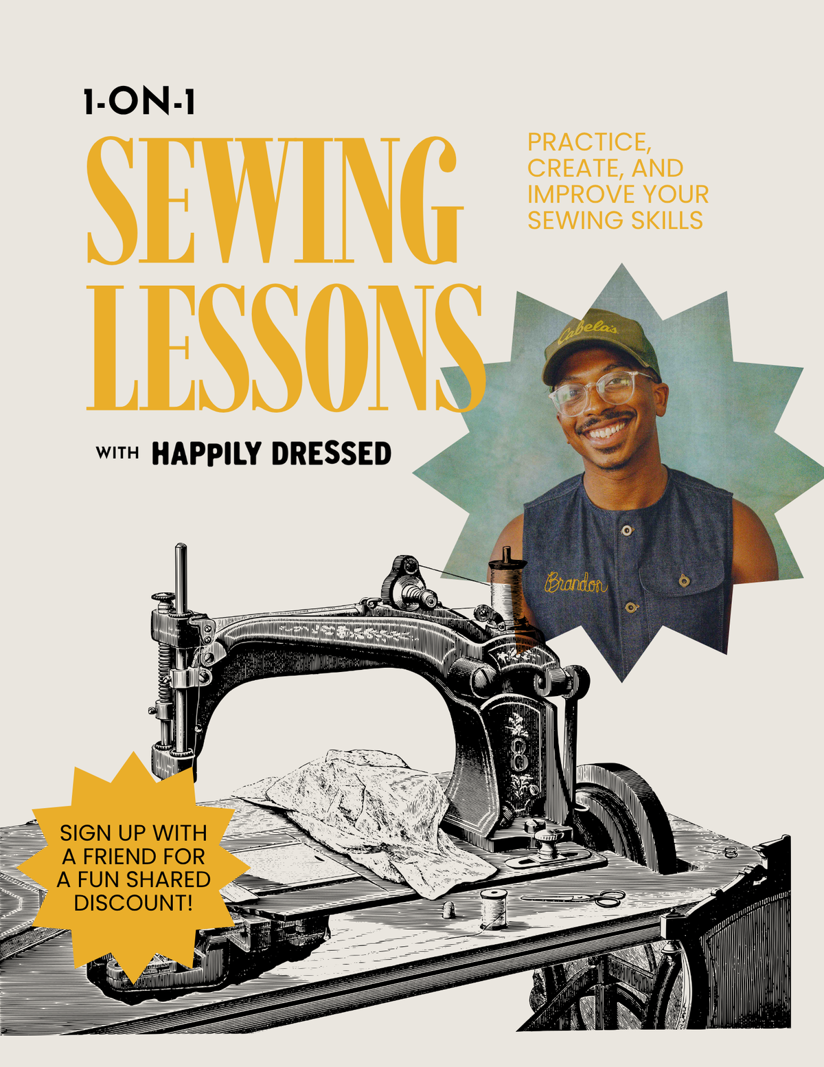 1-on-1 Sewing Lessons | Atlanta, Georgia